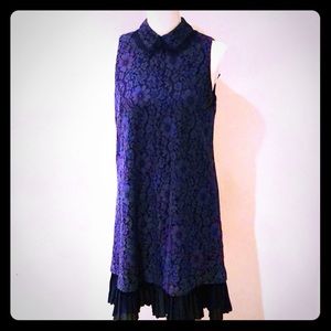 Nanette Nanette Lepore navy lace dress.